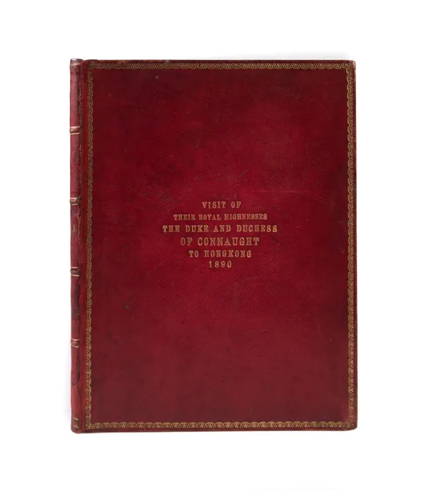 Brief account of the Visit of their Royal Highnesses the Duke and Duchess of Connaught to Hongkong in April 1890 - Compiled from the local journals and other sources.