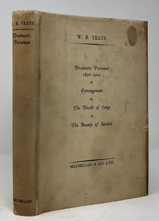 Dramatis Personae. 1896-1902.