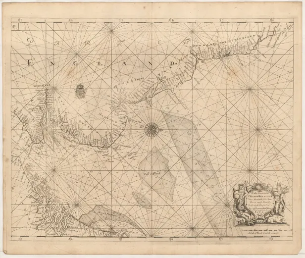 [Untitled Chart of the North Sea Coast of England]