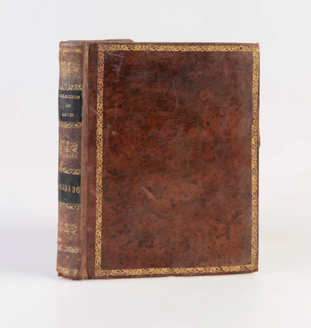 Coleccion de las leyes i decretos espedidos por el Congreso constitucional de la Nueva Granada en al año de 1835/ 1836.
