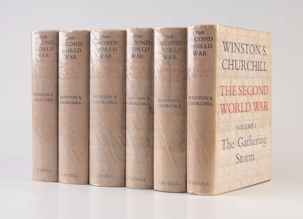 The Second World War: The Gathering Storm; The Finest Hour; The Grand Alliance; The Hinge of Fate; Closing the Ring; Triumph and Tragedy.