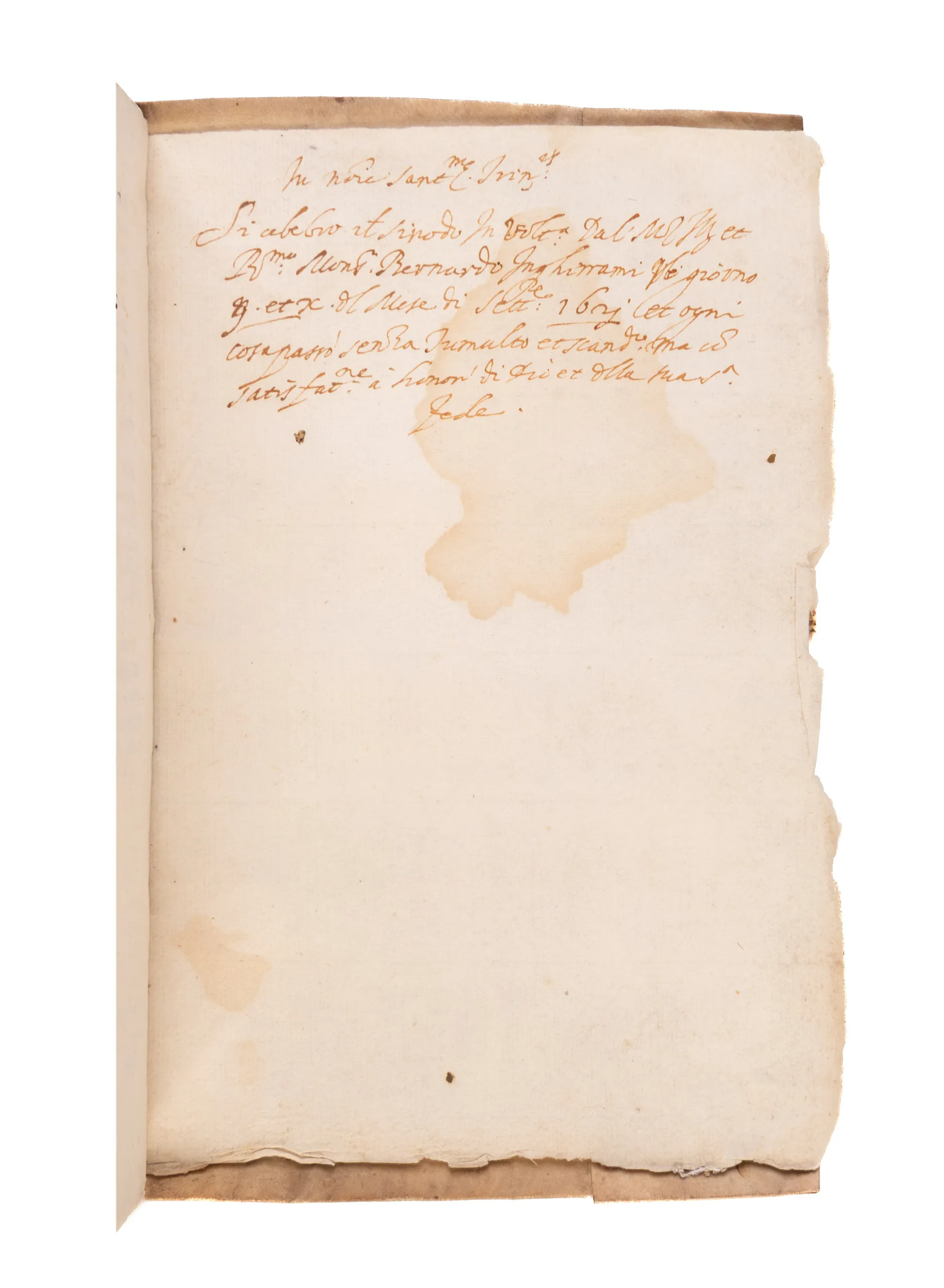 Constitutiones Synodales, et decreta, condita a Reverendiss. D. Guidone Servidio, Episcopo Volaterrano, in Diocesana Synodo.
