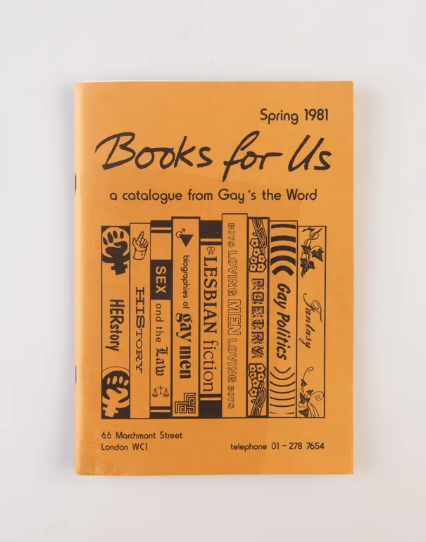 Books for Us. Spring 1981. [Catalogue 1.]
