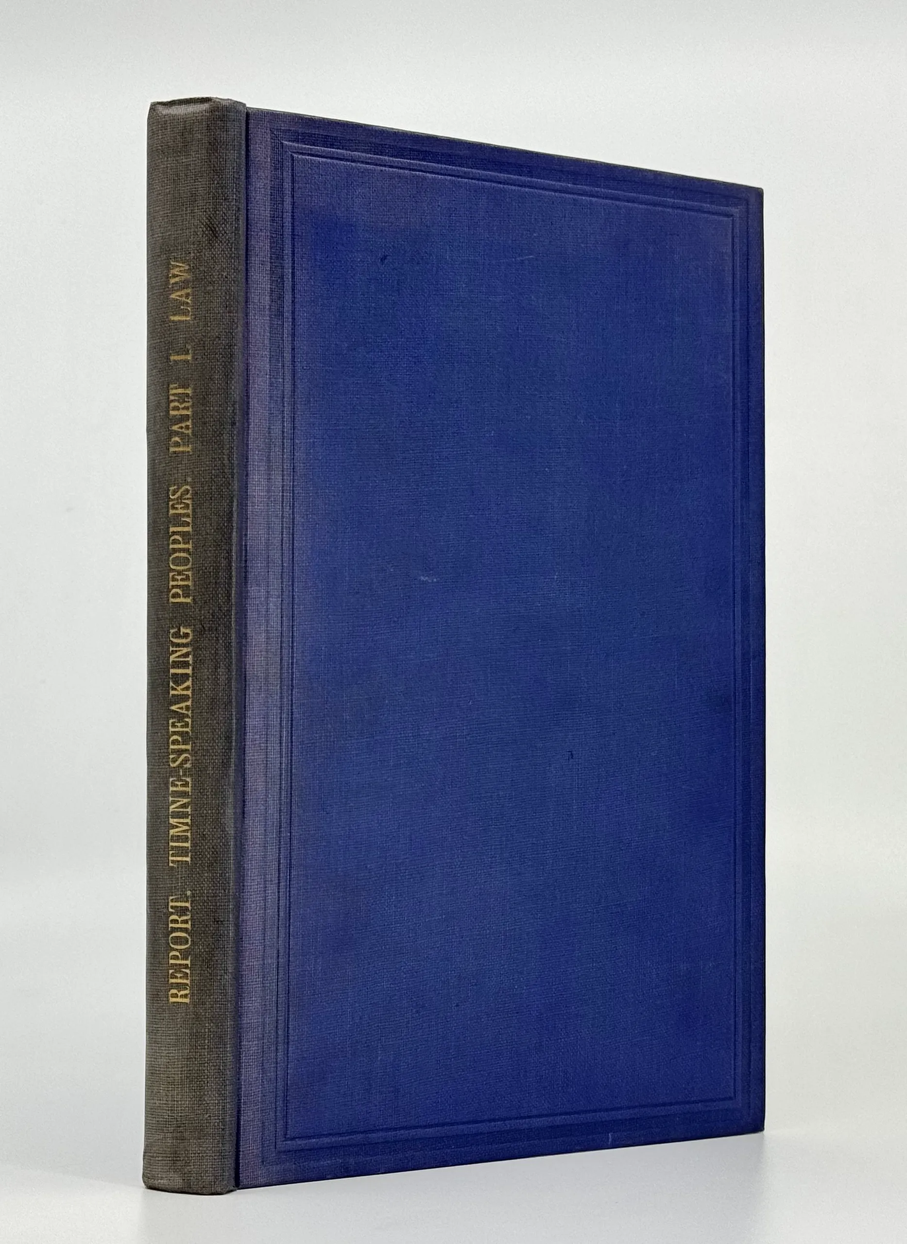 Anthropological Report on Sierra Leone.