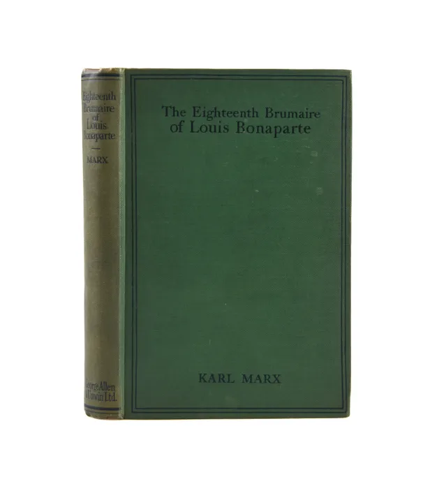 The Eighteenth Brumaire of Louis Bonaparte.