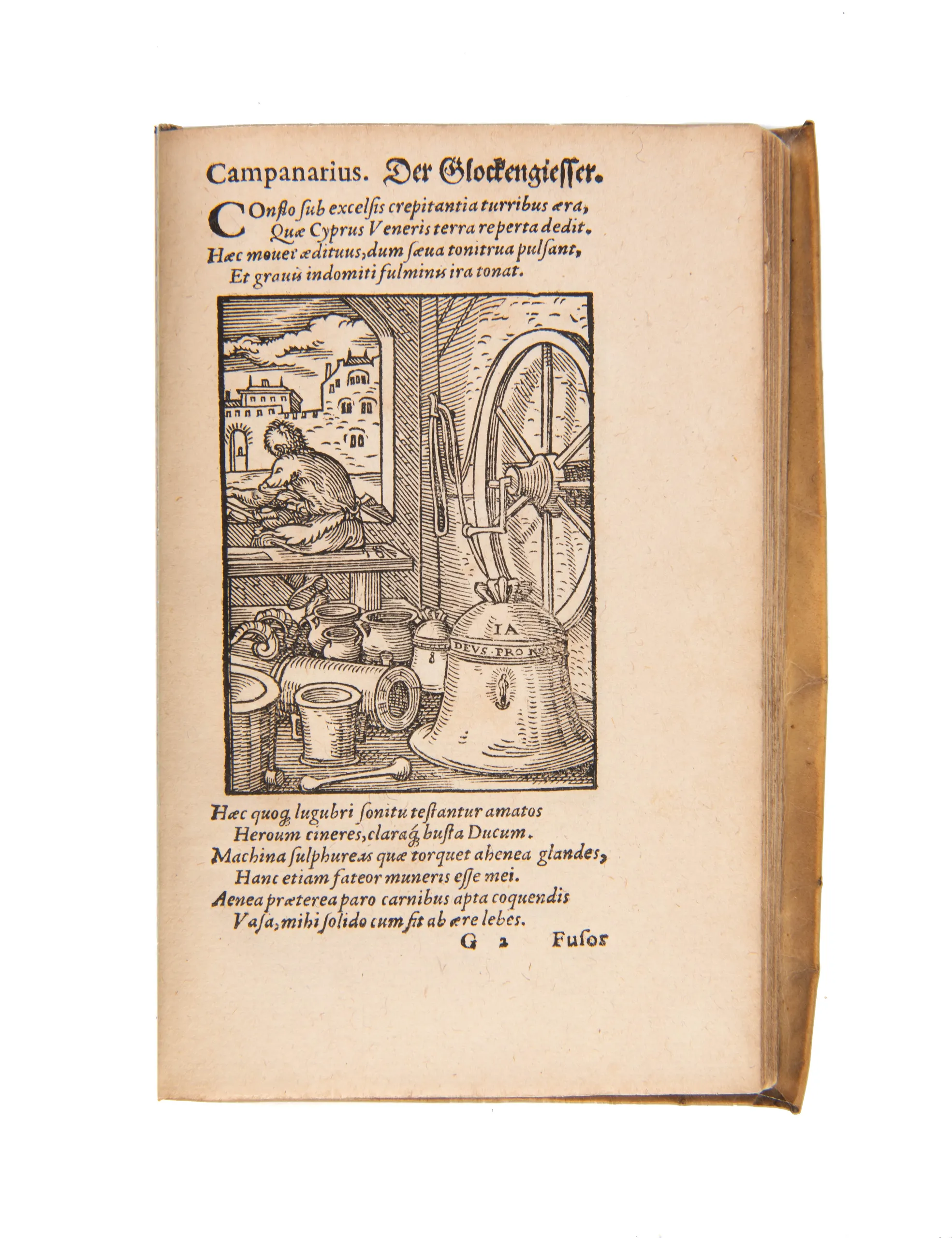 De omnibus illiberalibus sive mechanicis artibus... 
Frankfurt, (Georg I Rab for Sigmund Feyerabend), 1574