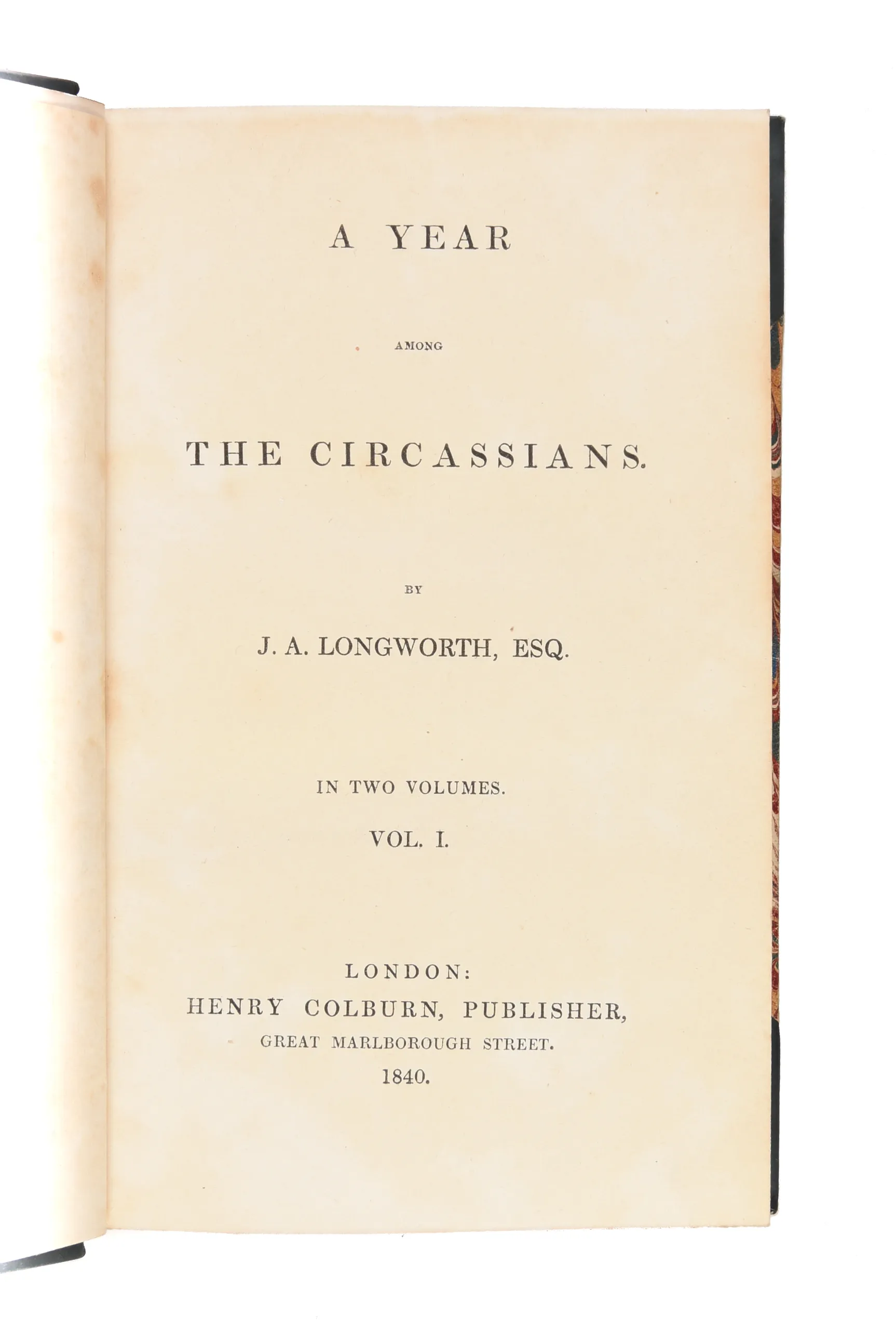 A Year Among the Circassians.