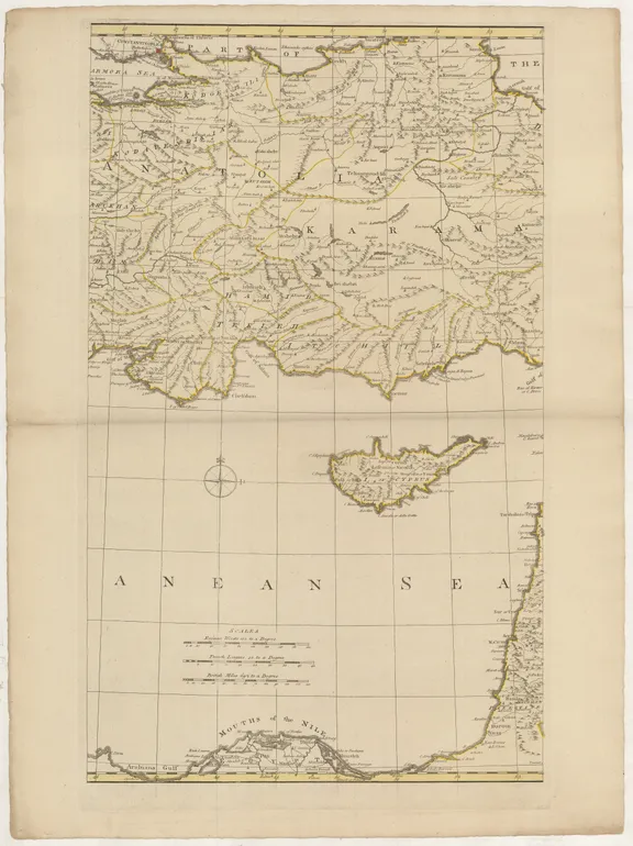A New & Accurate Map of the Seat of War, containing the Morea, the Islands of the Archipelago, and a great part of Turkey in Asia Drawn from the best Authorities, and on the same Scale as the large Map of the Seat Of War between the Russians, Turks & Pole