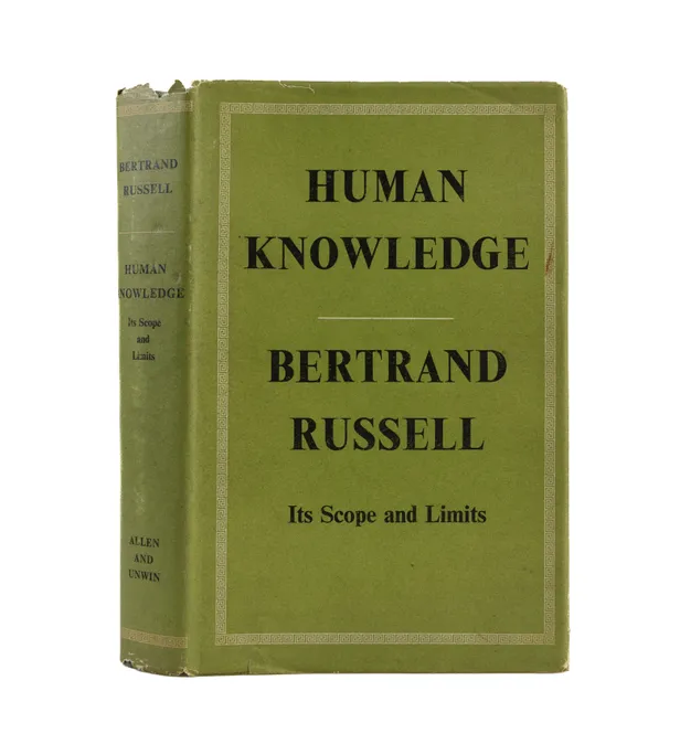 Human Knowledge. Its Scope and Limits.