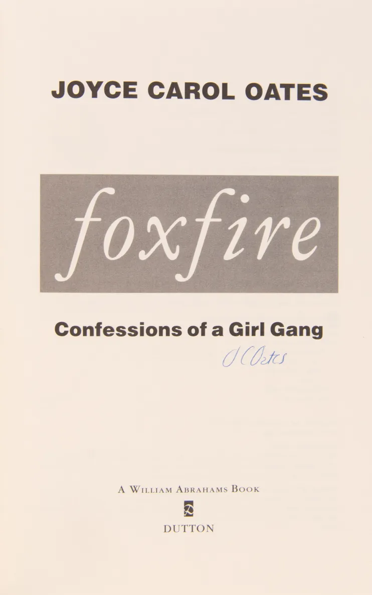 Foxfire.