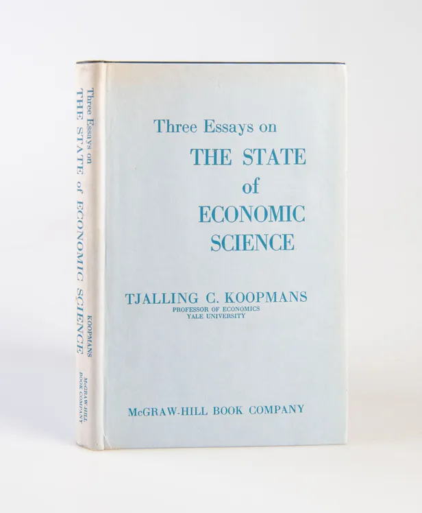 Three Essays on the State of Economic Science.