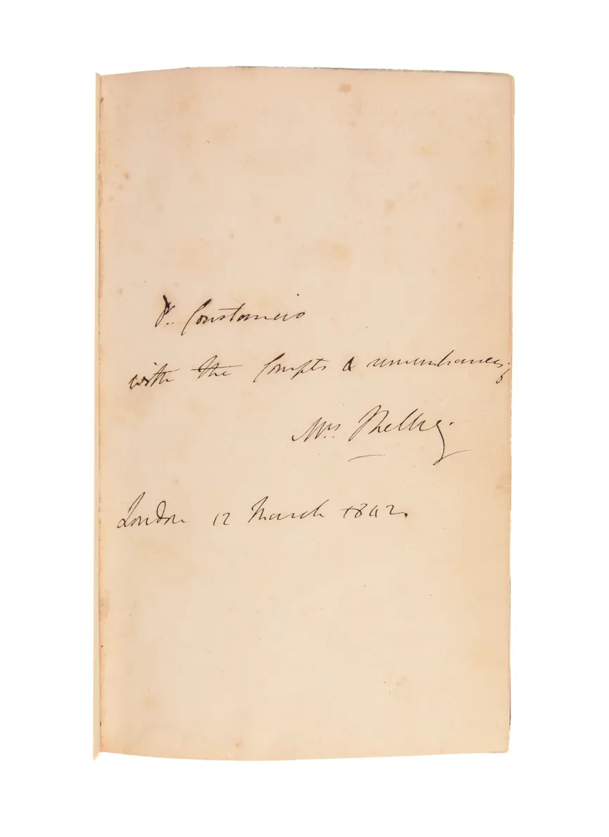 Essays, Letters from Abroad, Translations and Fragments.
