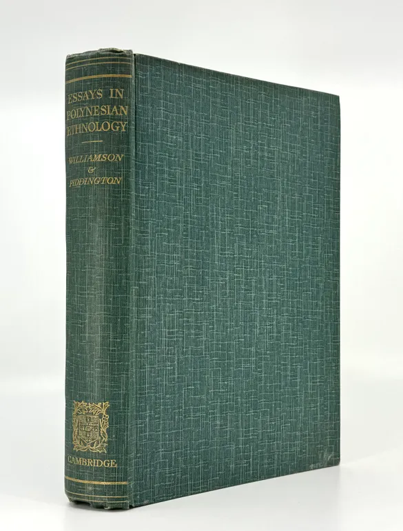 Essays in Polynesian Ethnology. Edited by Ralph Piddington - with an analysis of recent studies in Polynesian history.