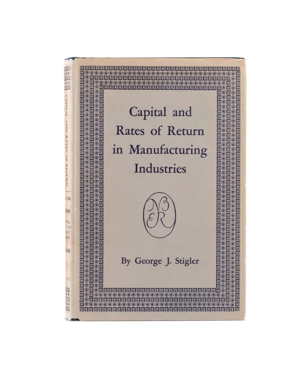 Capital and Rates of Return in Manufacturing Industries.