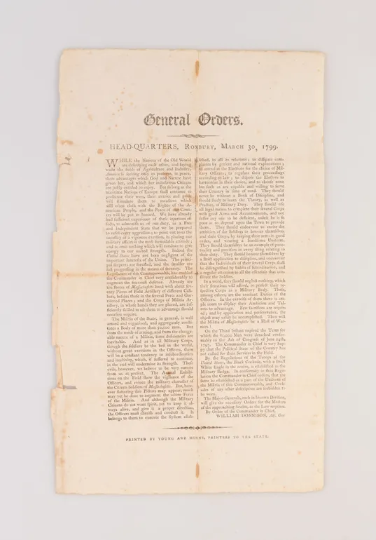 General Orders.