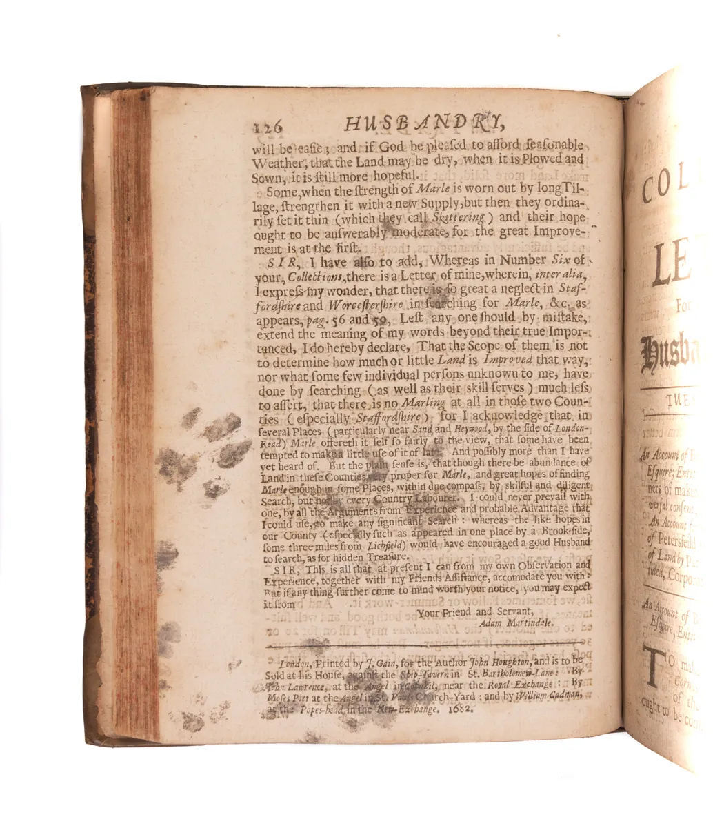 A Collection of Letters for the Improvement of Husbandry & Trade.