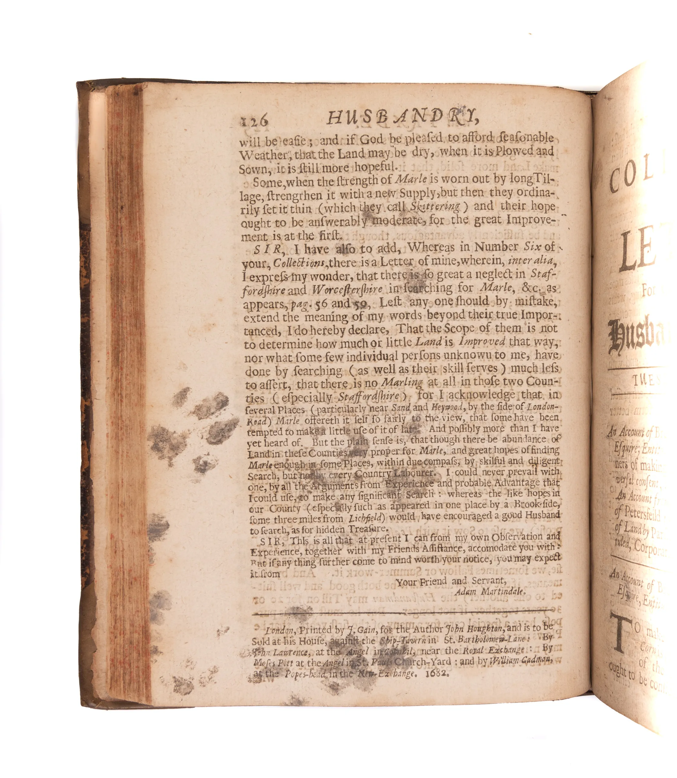 A Collection of Letters for the Improvement of Husbandry & Trade.