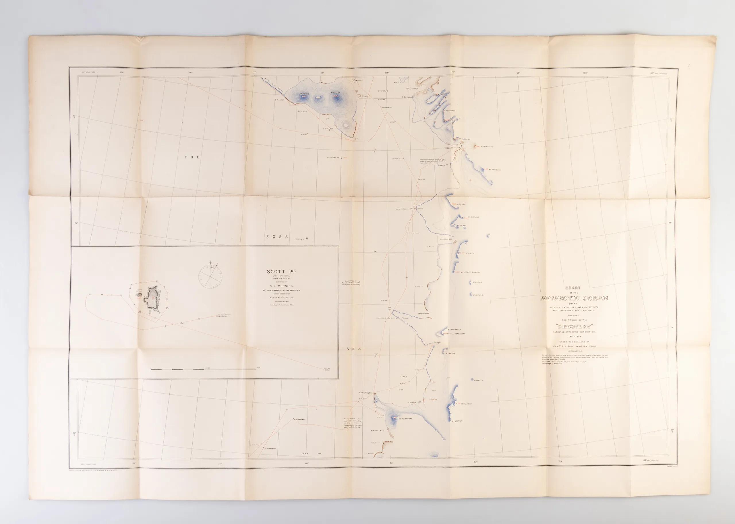 National Antarctic Expedition, 1901-1904. Charts.