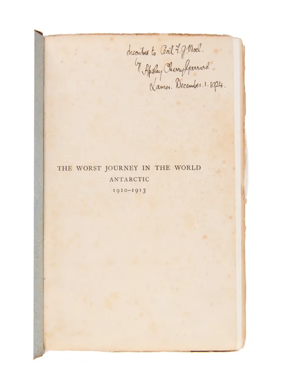 The Worst Journey in the World