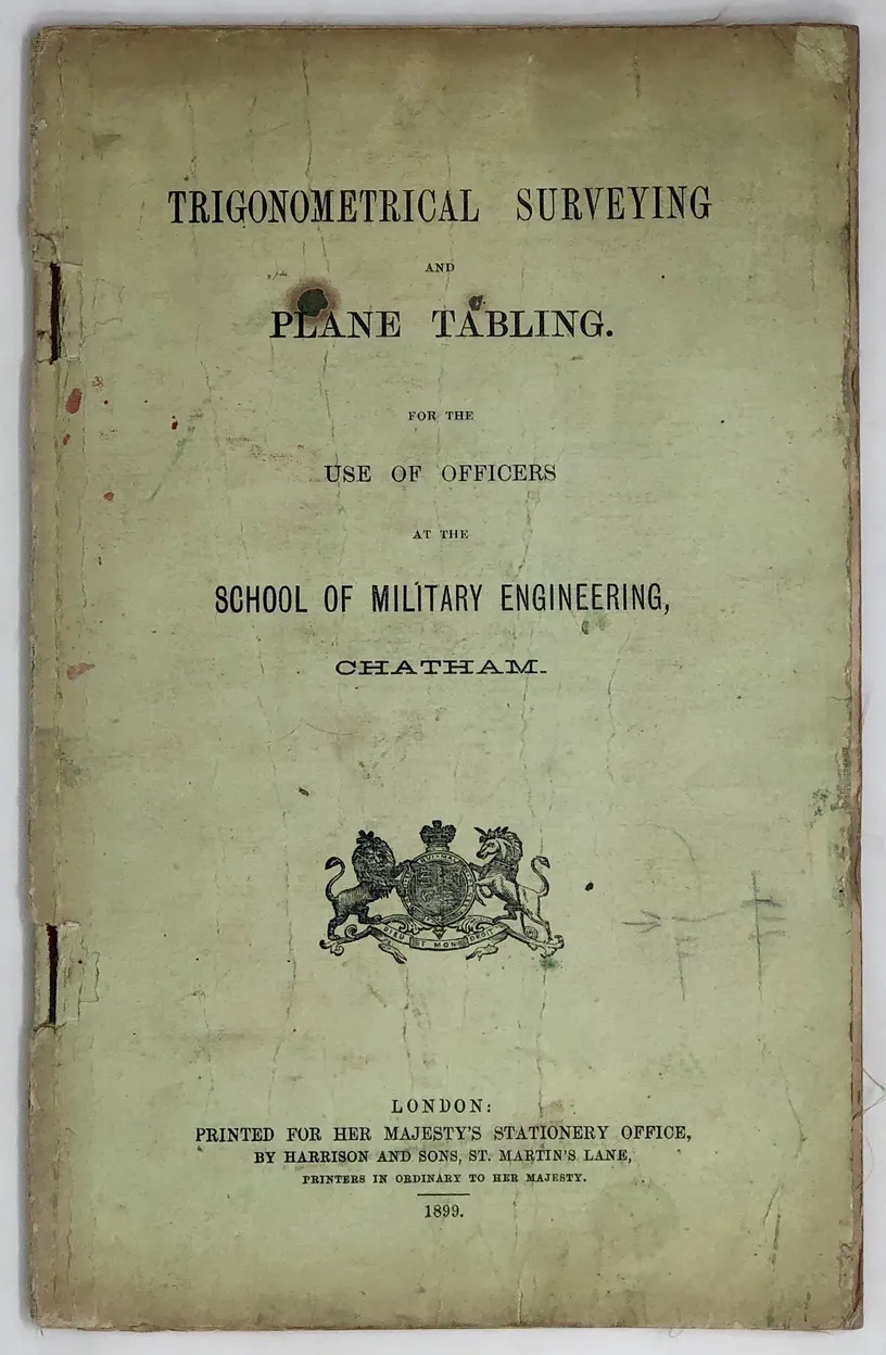 Trigonometrical Surveying and Plane Tabling.