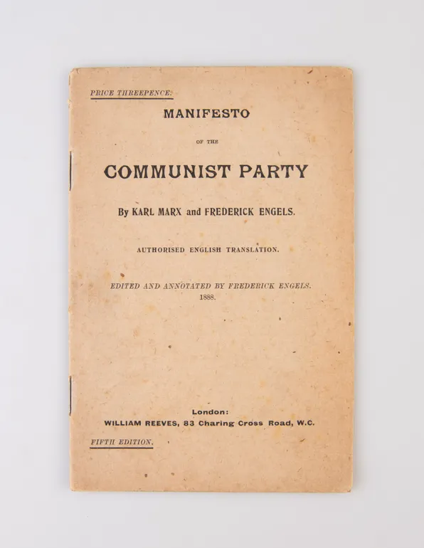 Manifesto of the Communist Party.