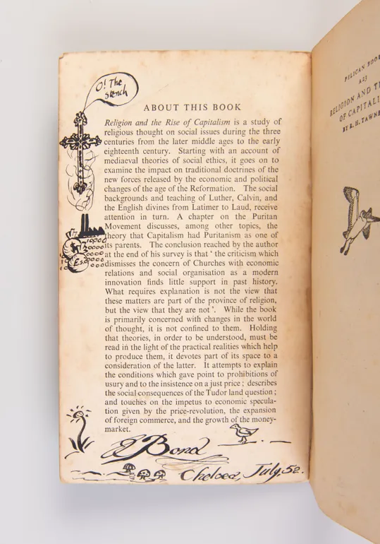 Religion and the Rise of Capitalism. A Historical Study.