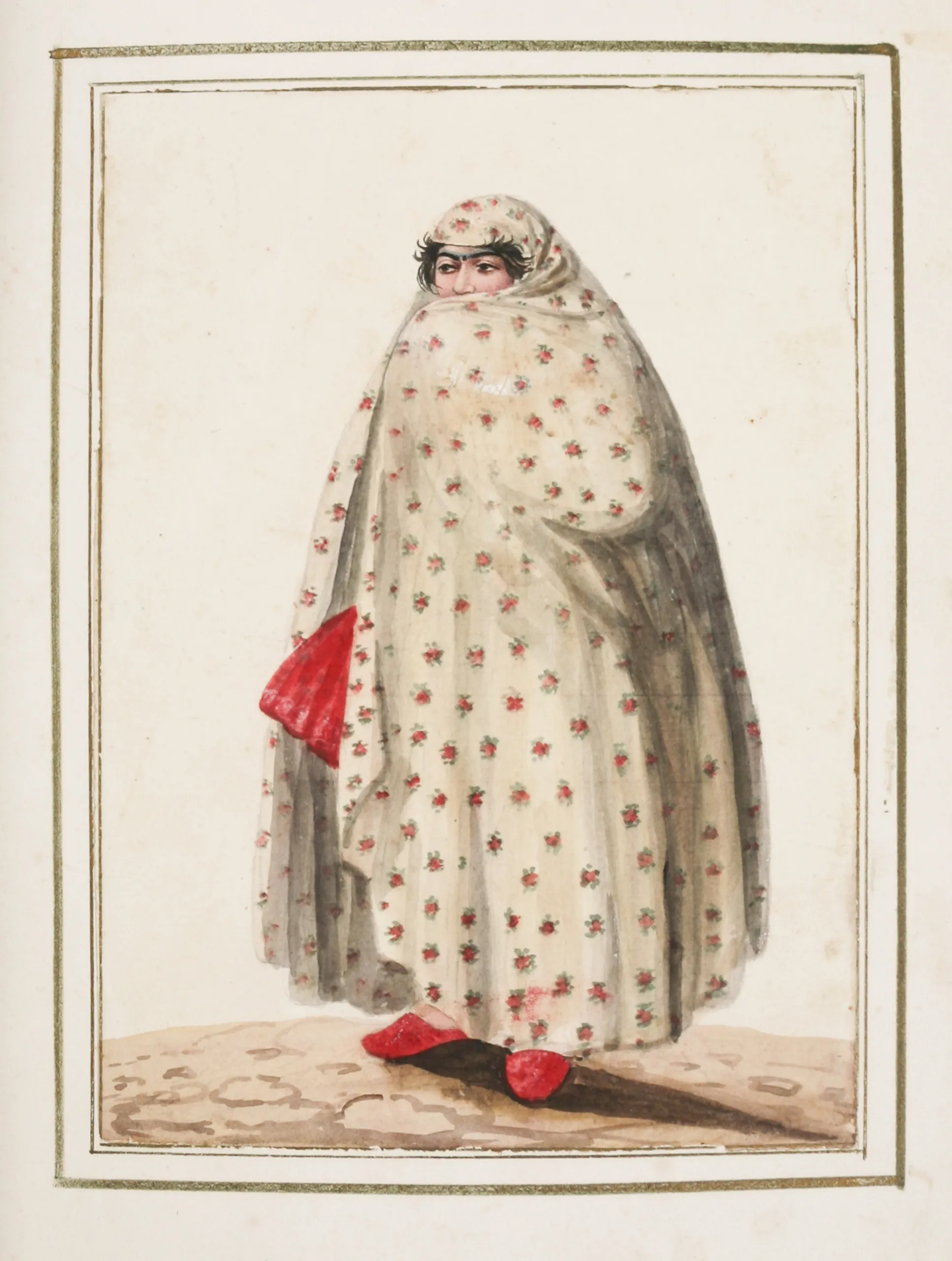[An album of twenty-eight watercolours depicting Qajar tradespeople.]