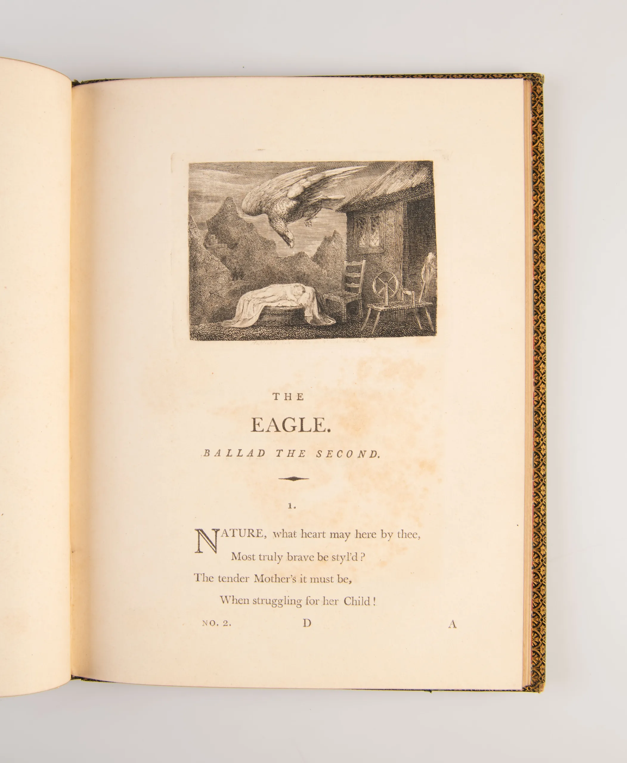 Designs to a Series of Ballads, Written by William Hayley, Esq. and Founded on Anecdotes Relating to Animals. Drawn, Engraved, and Published by William Blake; with the Ballads Annexed by the Author's Permission.