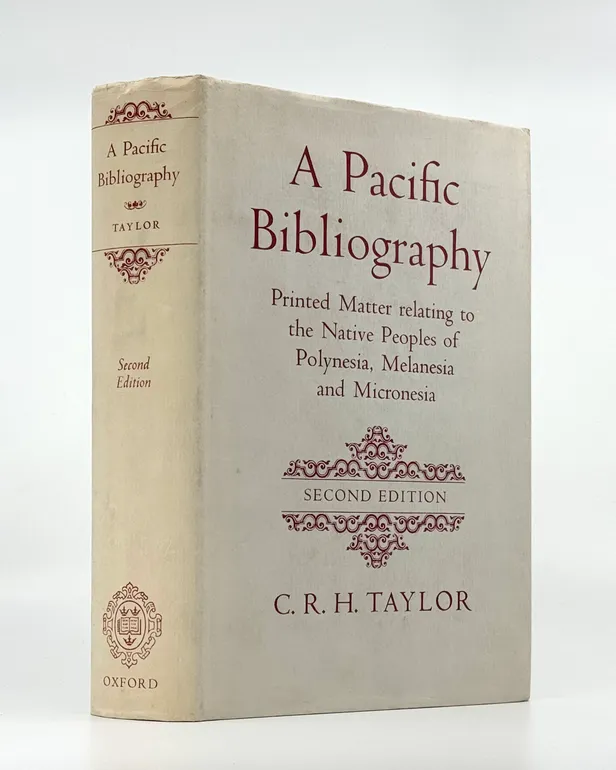 A Pacific Bibliography: Printed Matter relating to the Native Peoples of Polynesia, Melanesia and Micronesia.