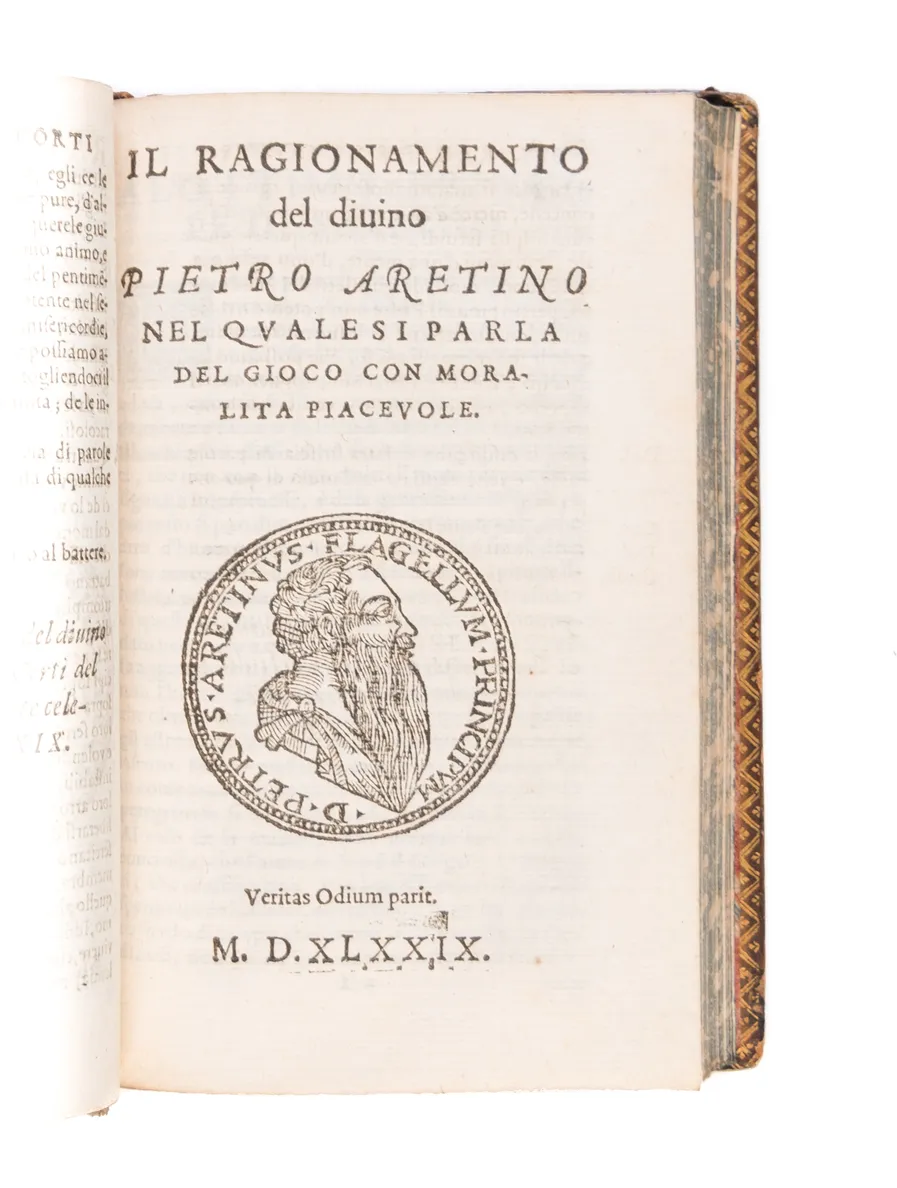 La terza, et ultima parte de Ragionamenti del divino Pietro Aretino.