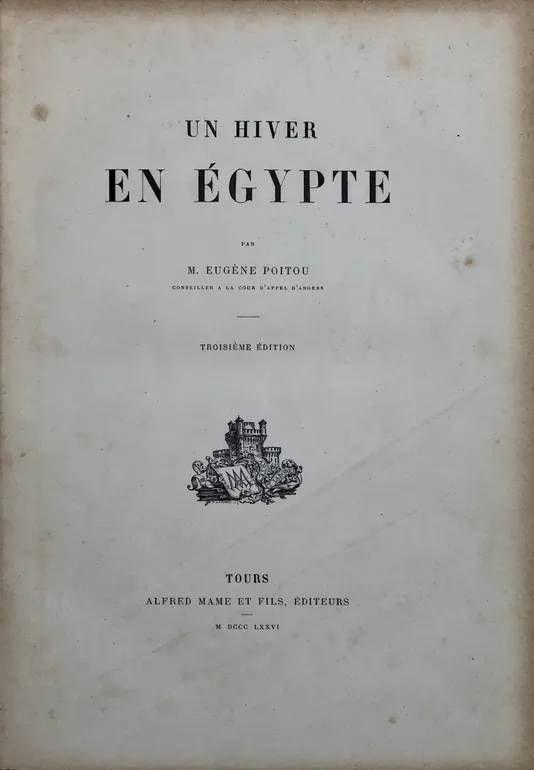 Un hiver en Égypte.