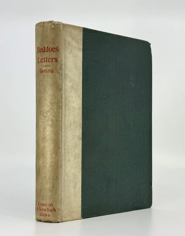 The Letters of Thomas Lovell Beddoes.