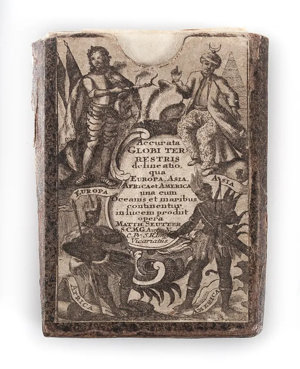 Accurata Globi terrestris delineatio, qua Europa, Asia, Africa et America ...