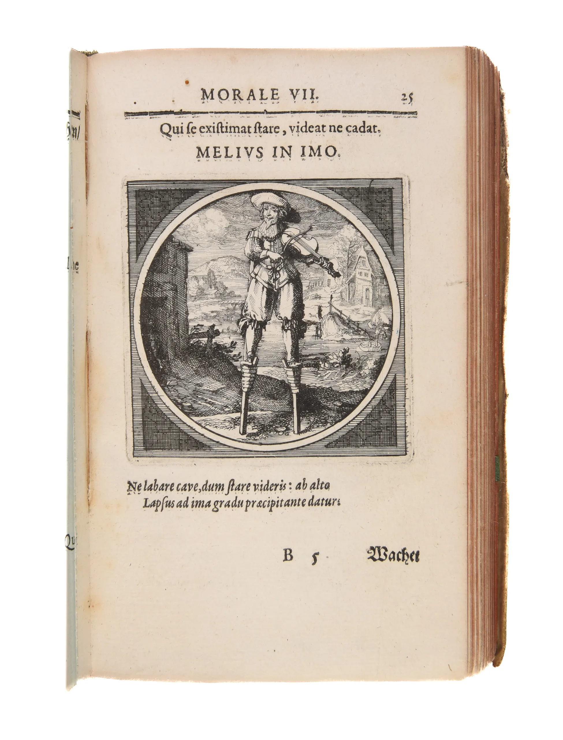 Emblemata sacrorum prima pars (- secunda). Das ist: Fünffzig (& Fünffzig) Geistlicher in Kupffer gestochener Emblematum auss der H. Schrifft. Nachmaln von Cunrado Bachmanno, mit Lateinischen und Teutschen, von M.C.R.