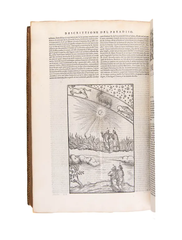 Dante con l'espositione di Christoforo Landino, et di Alessandro Vellutello sopra la sua Commedia dell'Inferno, del Purgatorio, & del Paradiso.