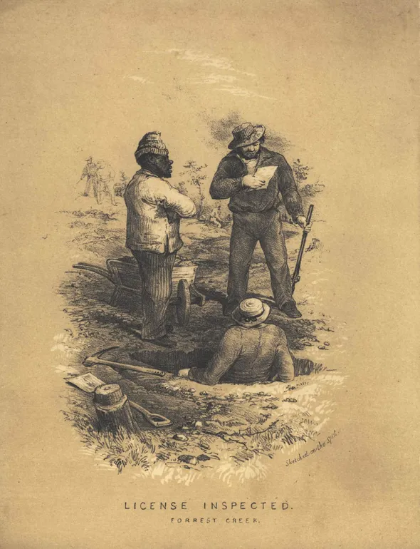 Sketches of the Victorian Gold Diggings and Diggers as they are.