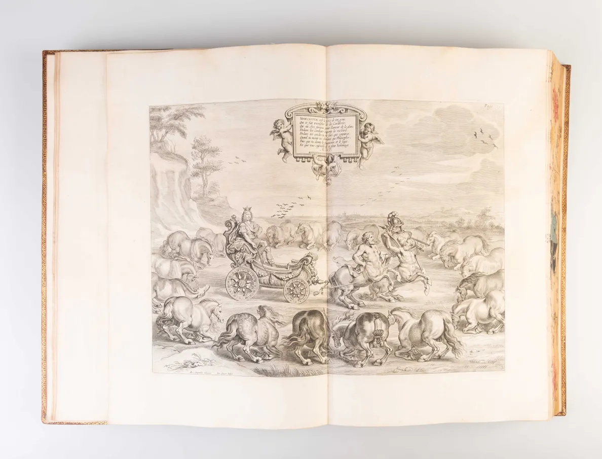 Méthode et Invention Nouvelle de Dresser les Chevaux Par le Tres-Noble, Haut, et Tres-Puissant Prince Guillaume, Marquis et Comte de Newcastle