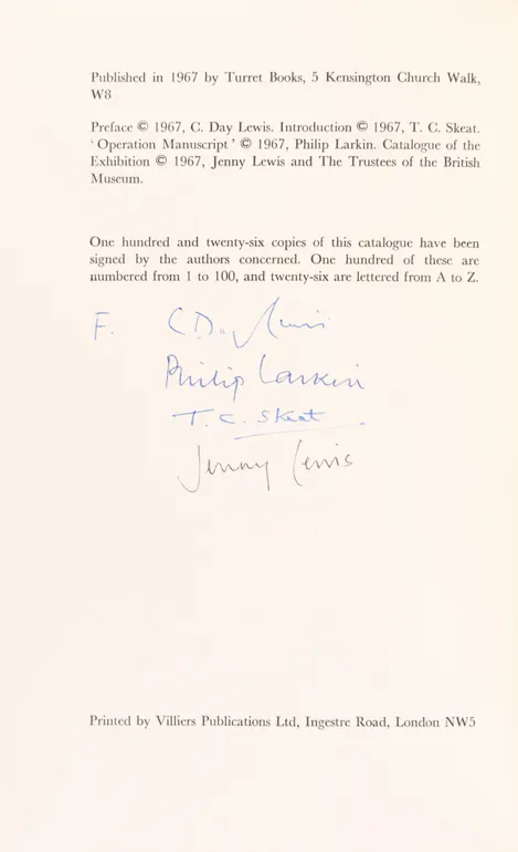 Poetry in the Making.