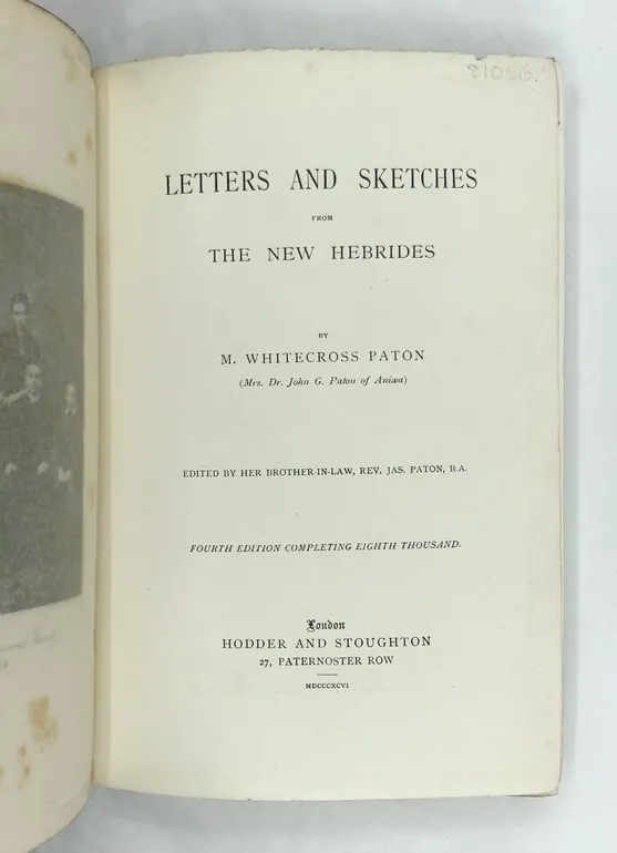 Letters and Sketches of the New Hebrides.