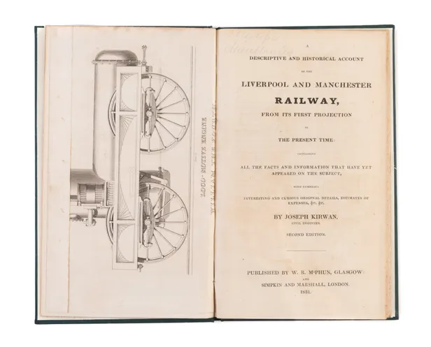 A descriptive and historical account of the Liverpool and Manchester railway.