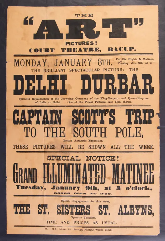 Captain Scott's Trip to the South Pole, British Antarctic Expedition.