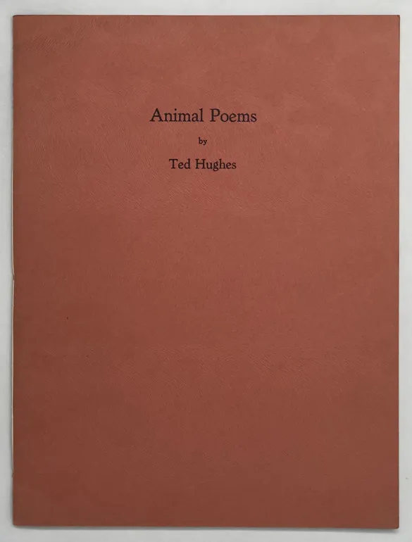 Animal Poems.