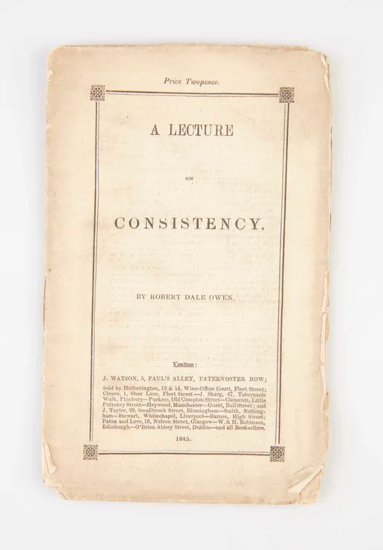 A Lecture on Consistency.