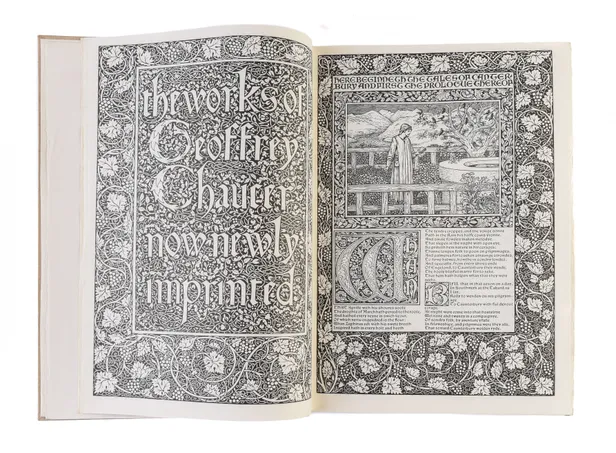 The Basilisk Press facsimile of the Kelmscott Chaucer.



×