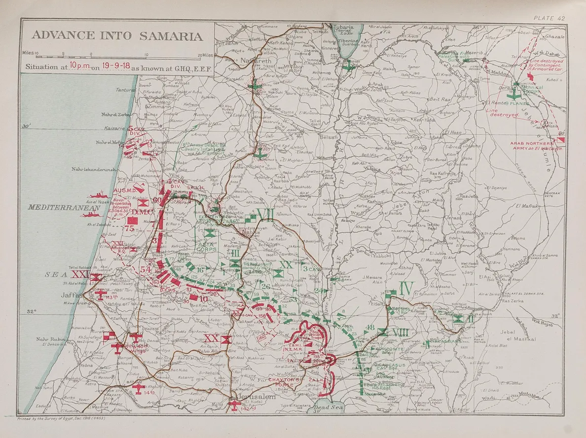 A Brief Record of the Advance of the Egyptian Expeditionary Force. Under the Command of General Sir Edmund H.H. Allenby.