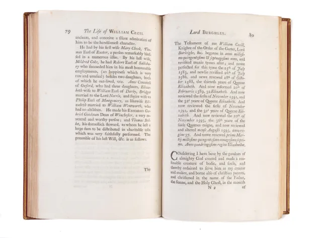 The Life of the Great Statesman William Cecil, Lord Burghley,