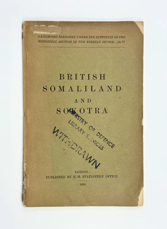 British Somaliland and Sokotra.