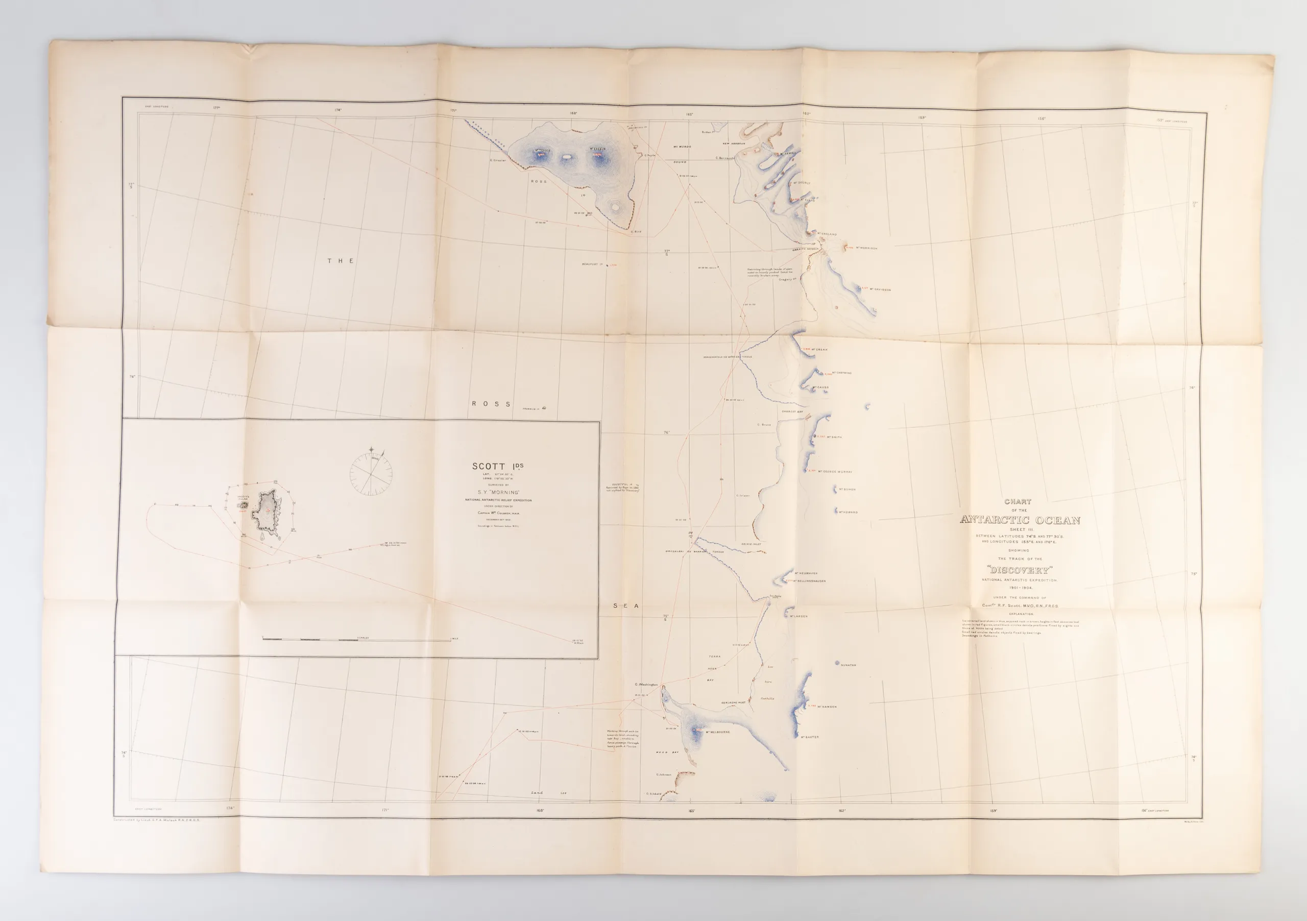 National Antarctic Expedition, 1901-1904. Charts.
