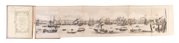 The Grand Panorama of London from the Thames ...